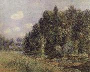 Gustave Loiseau Banks of the Seine oil painting